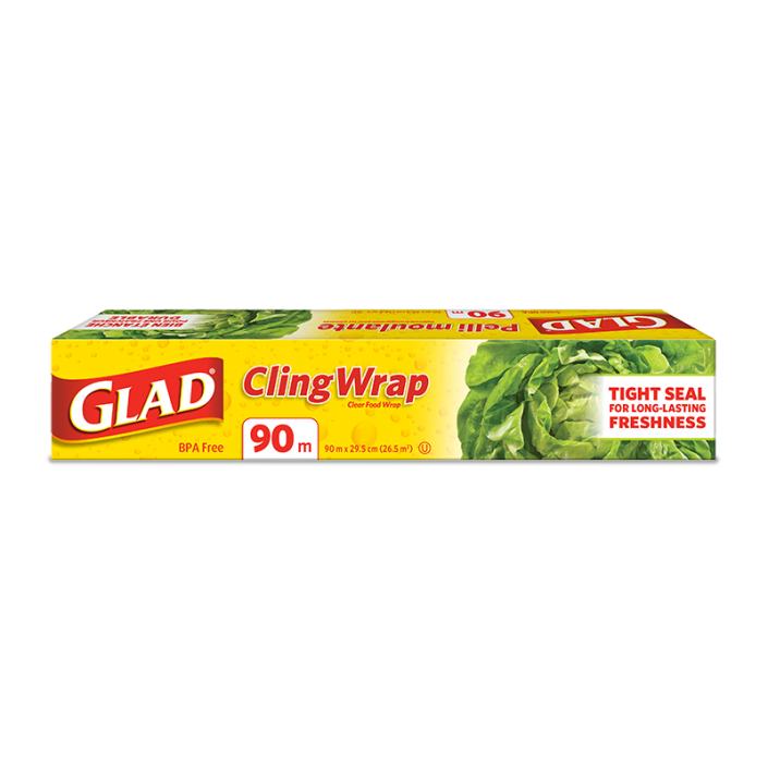 Glad® ClingWrap Plastic Wrap, 90 Metre Roll
